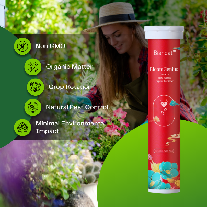 BloomGenius Universal Slow-Release Organic Fertilizer