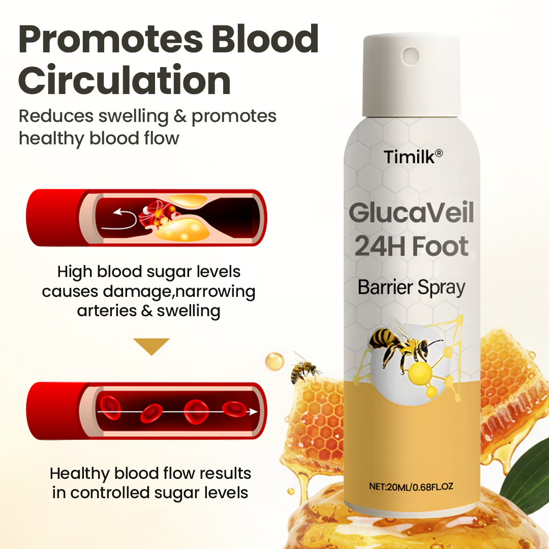 Timilk® GlucaVeil 24H Foot Barrier Spray⭐