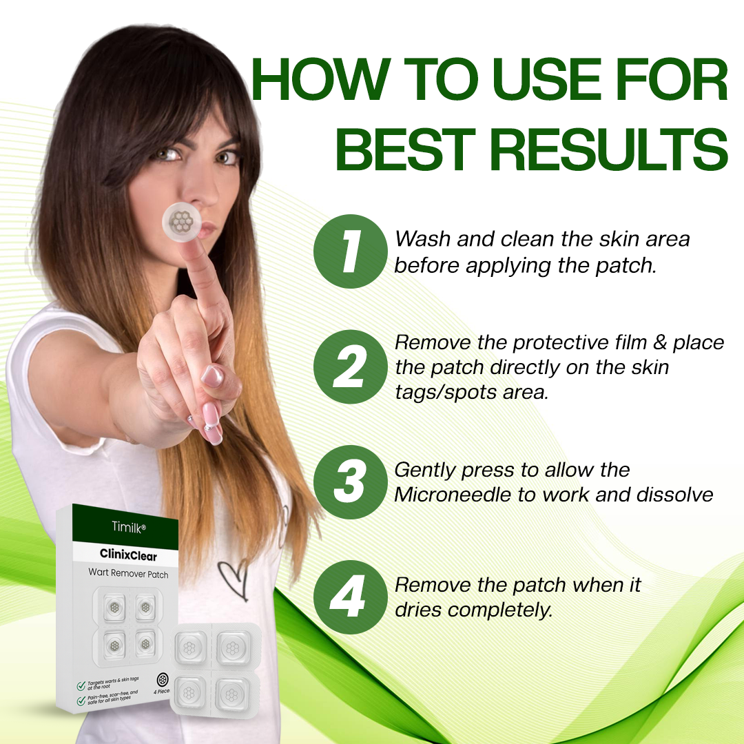 Timilk® ClinixClear Wart Remover Patch⭐