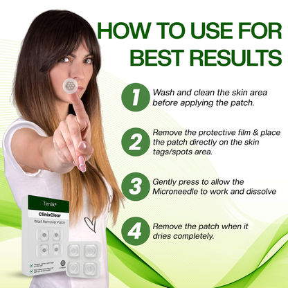 Timilk® ClinixClear Wart Remover Patch⭐