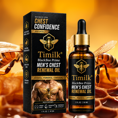 Timilk® BlackBee Prime Men's Chest Renewal Oil