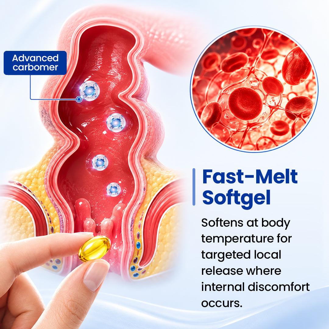 Timilk® HemoSeal Fast-Melt Hemorrhoid Relief Suppositories