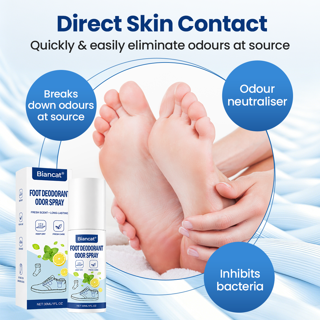 Biancat® Foot Deodorant Odor Spray