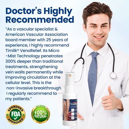 Timilk® VenoRelief Botanical Leg Spray