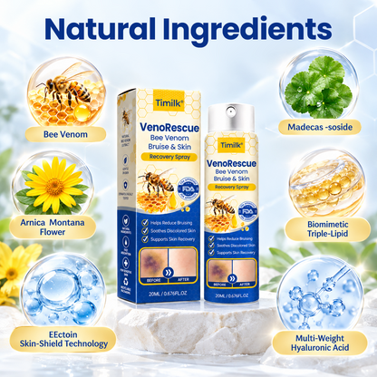Timilk® VenoRescue Bee Venom Bruise & Skin Recovery Spray