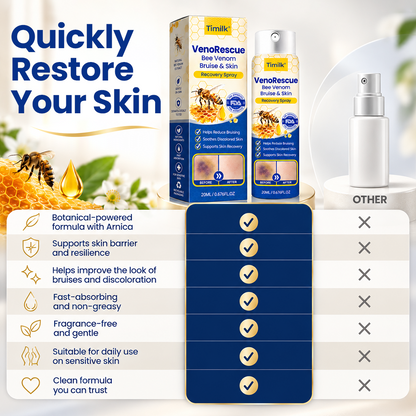 Timilk® VenoRescue Bee Venom Bruise & Skin Recovery Spray