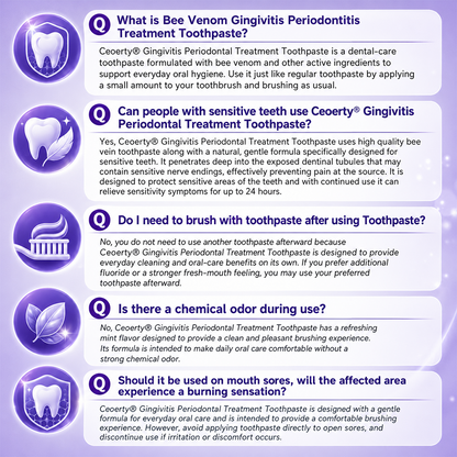 Ceoerty® Gingivitis Periodontal Treatment Toothpaste