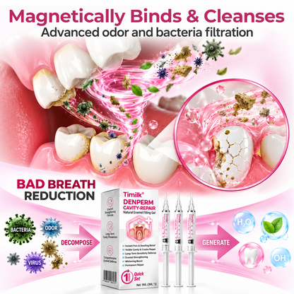 Timilk® DenPerm Cavity-Repair Natural Enamel Filling Gel