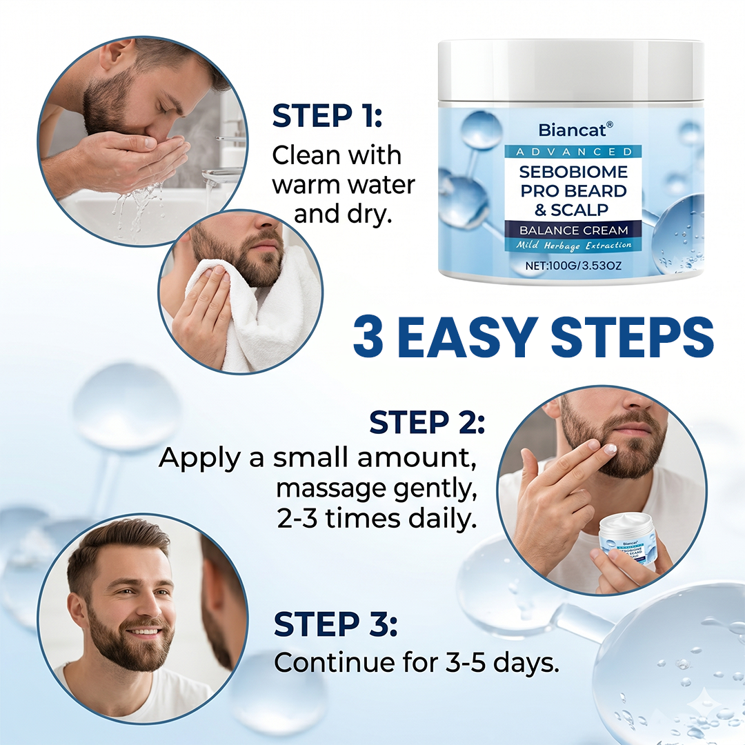 Biancat® SeboBiome Pro Beard & Scalp Cream⭐