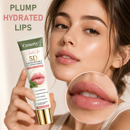 Ceoerty® PlushLip 5D Barrier Repair & Plumping Serum