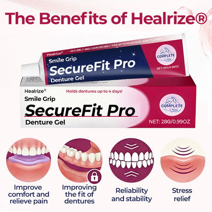 Healrize® SecureFit Denture Gel⭐
