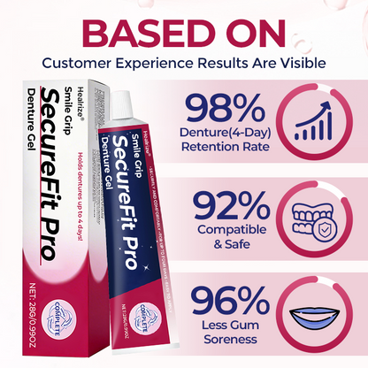 Healrize® SecureFit Denture Gel⭐