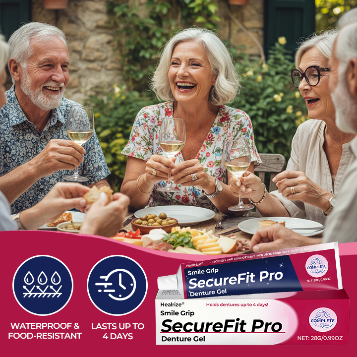 Healrize® SecureFit Denture Gel⭐