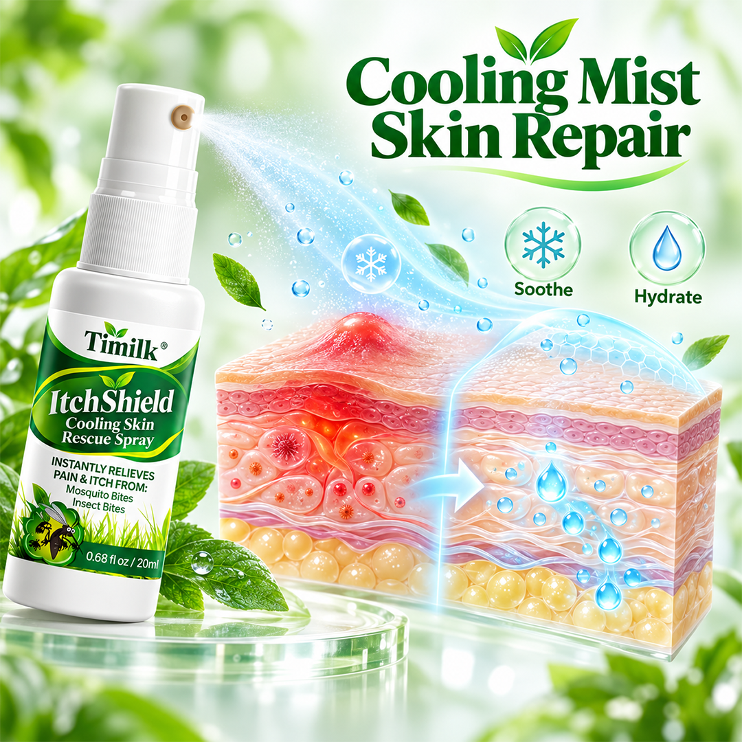 Timilk® ItchShield Cooling Skin Rescue Spray