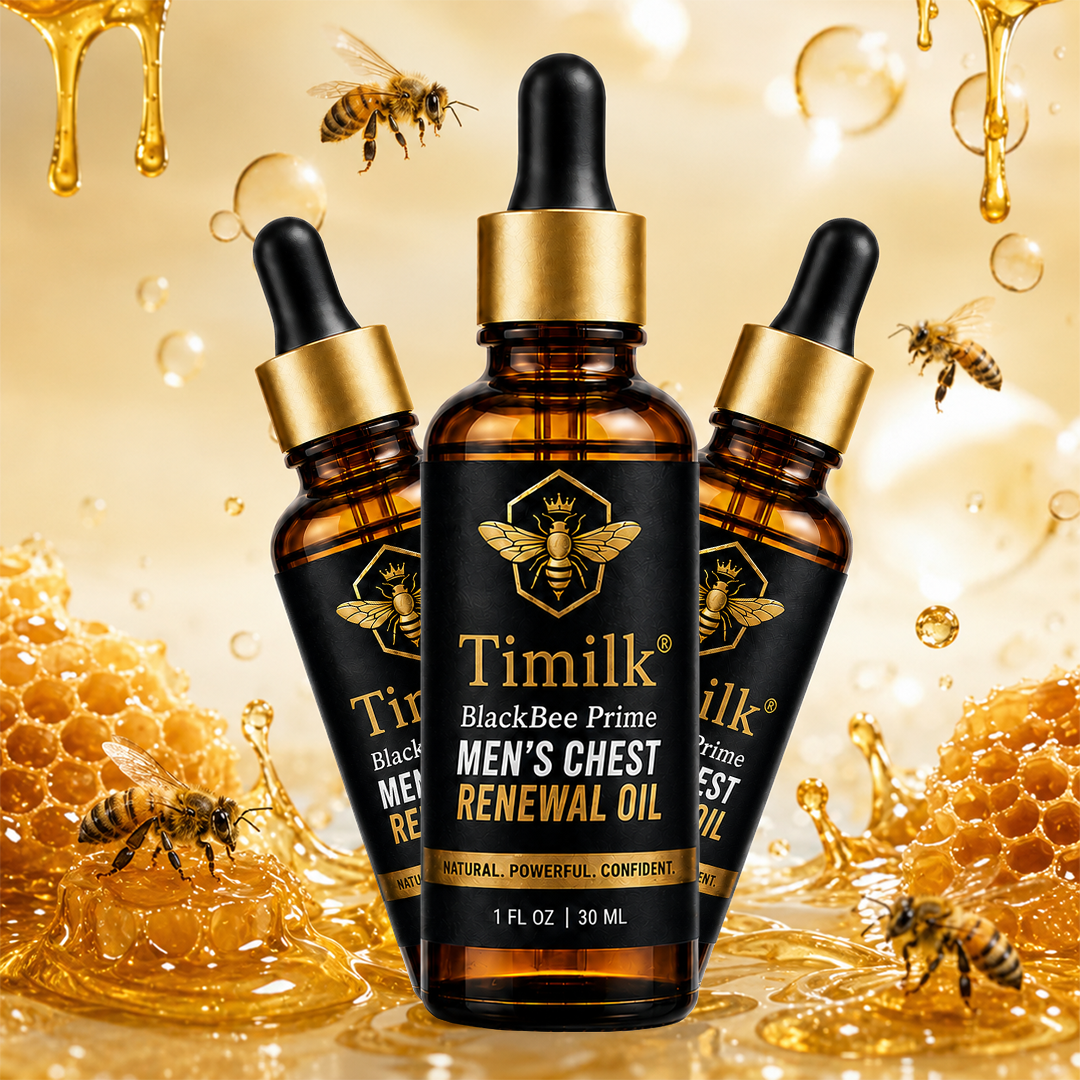Timilk® BlackBee Prime Men's Chest Renewal Oil