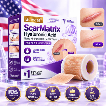 Biancat® ScarMatrix Hyaluronic Acid Nano Microneedle Repair Tape